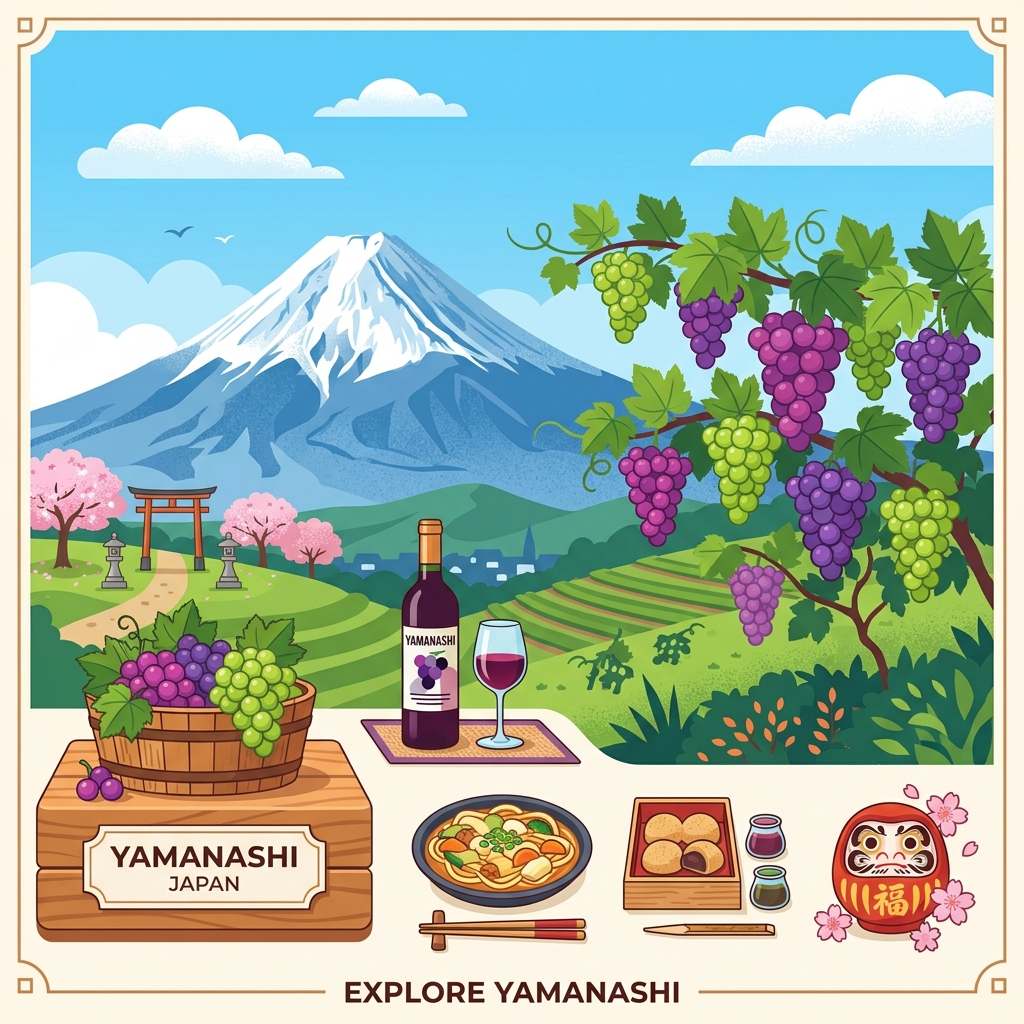 山梨県の風景